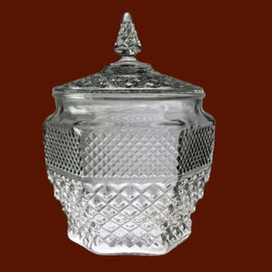 Anchor Hocking vintage cookie jar
